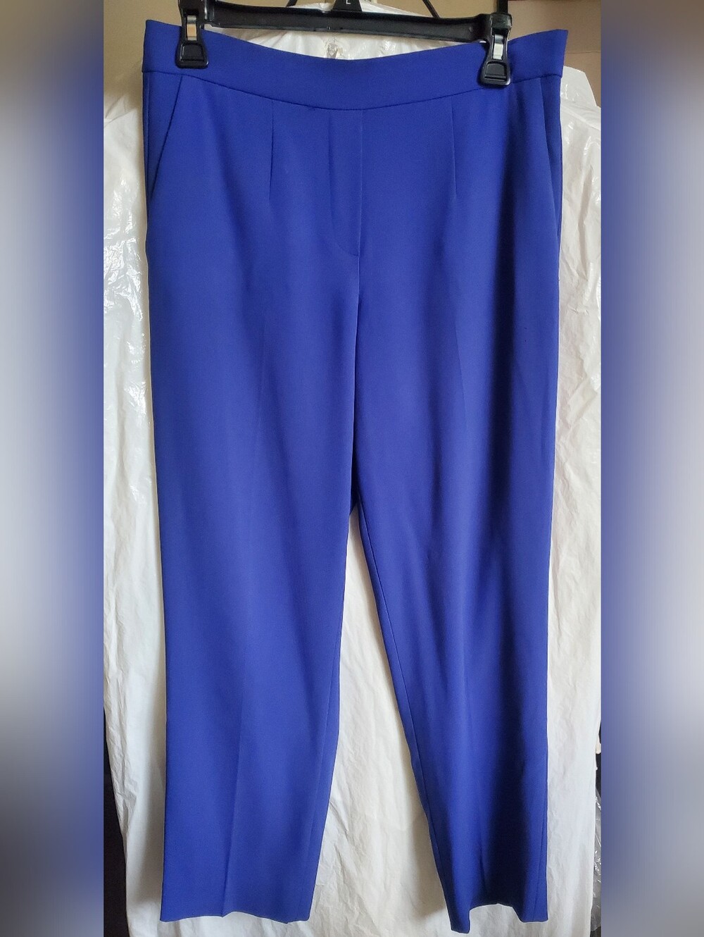 Babaton Cobalt Blue Tailored Straight-Leg Trousers "Conan"